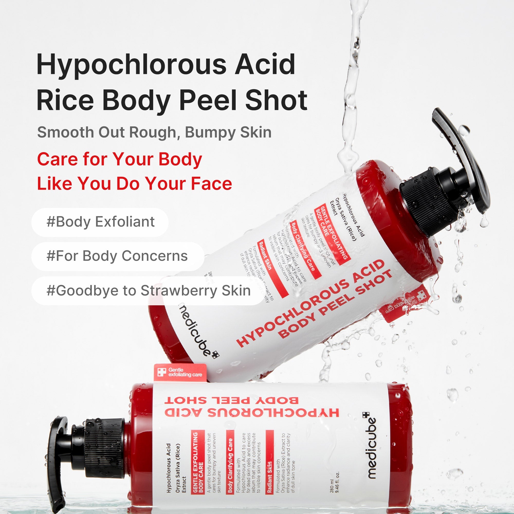 Hypochlorous Acid Rice Body Peel Shot Z8