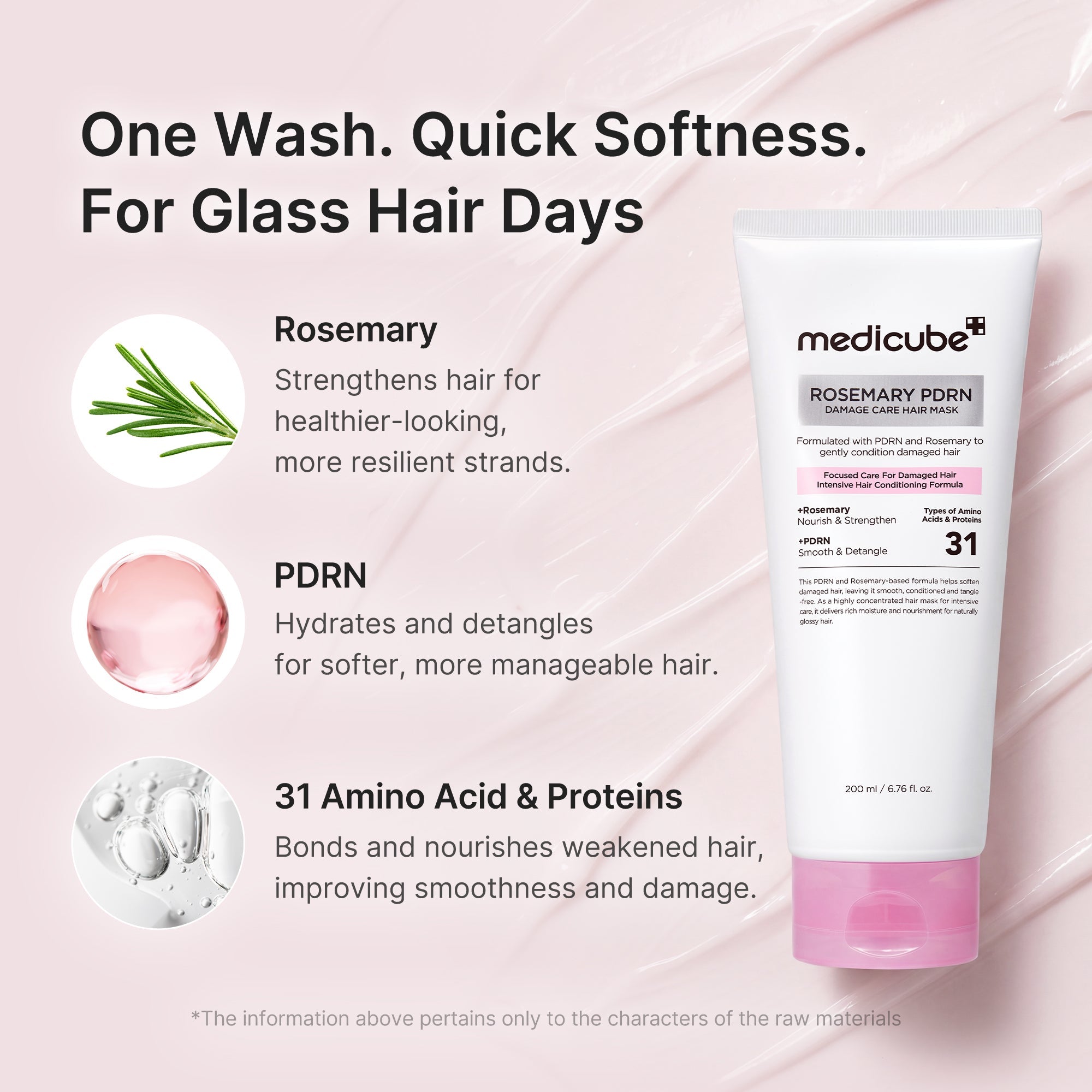 Rosemary PDRN Damage Care Hair Mask K7