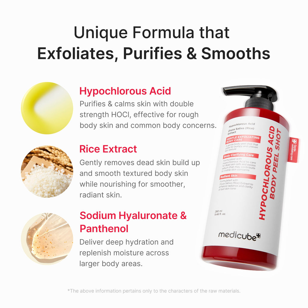 Hypochlorous Acid Rice Body Peel Shot Z8