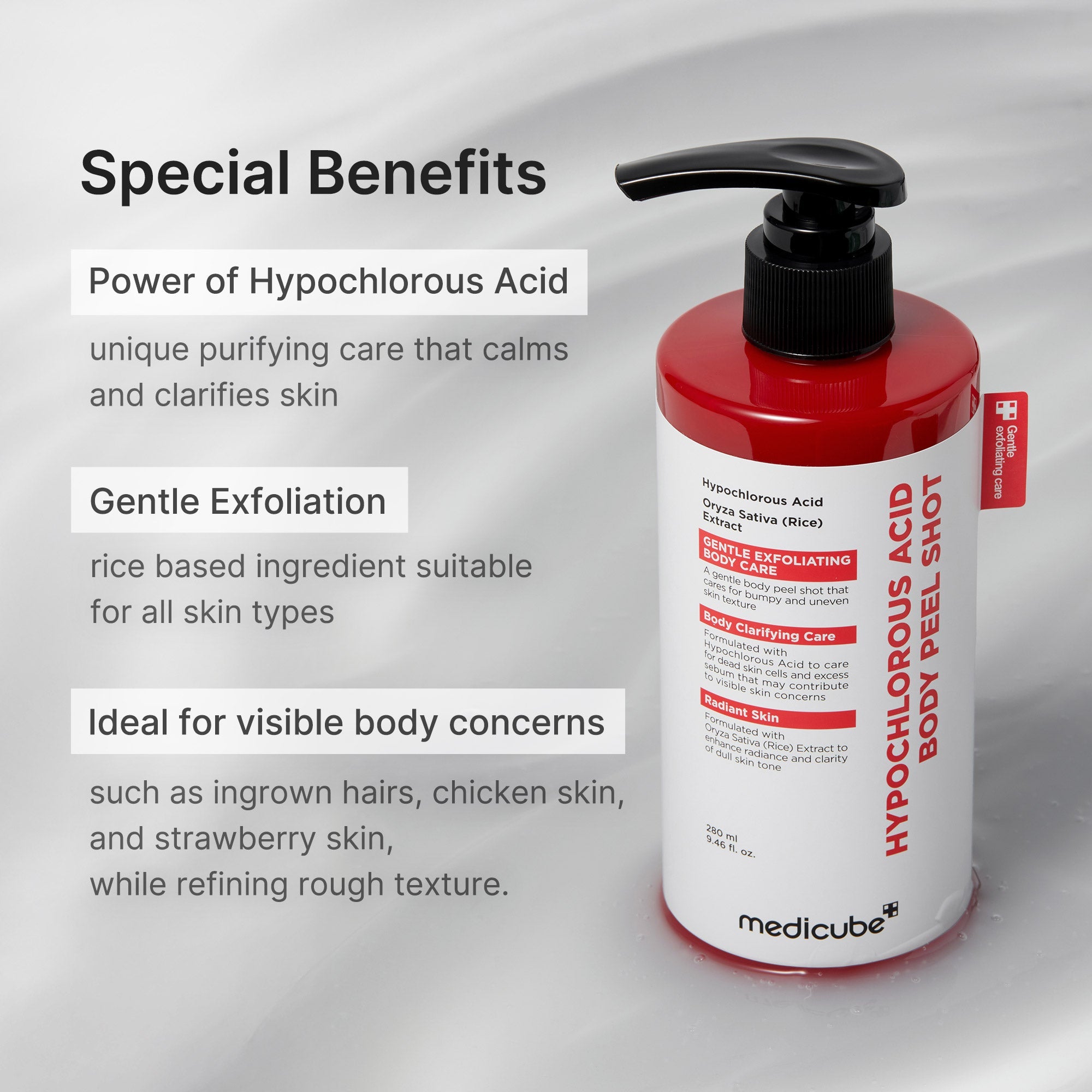 Hypochlorous Acid Rice Body Peel Shot Z8
