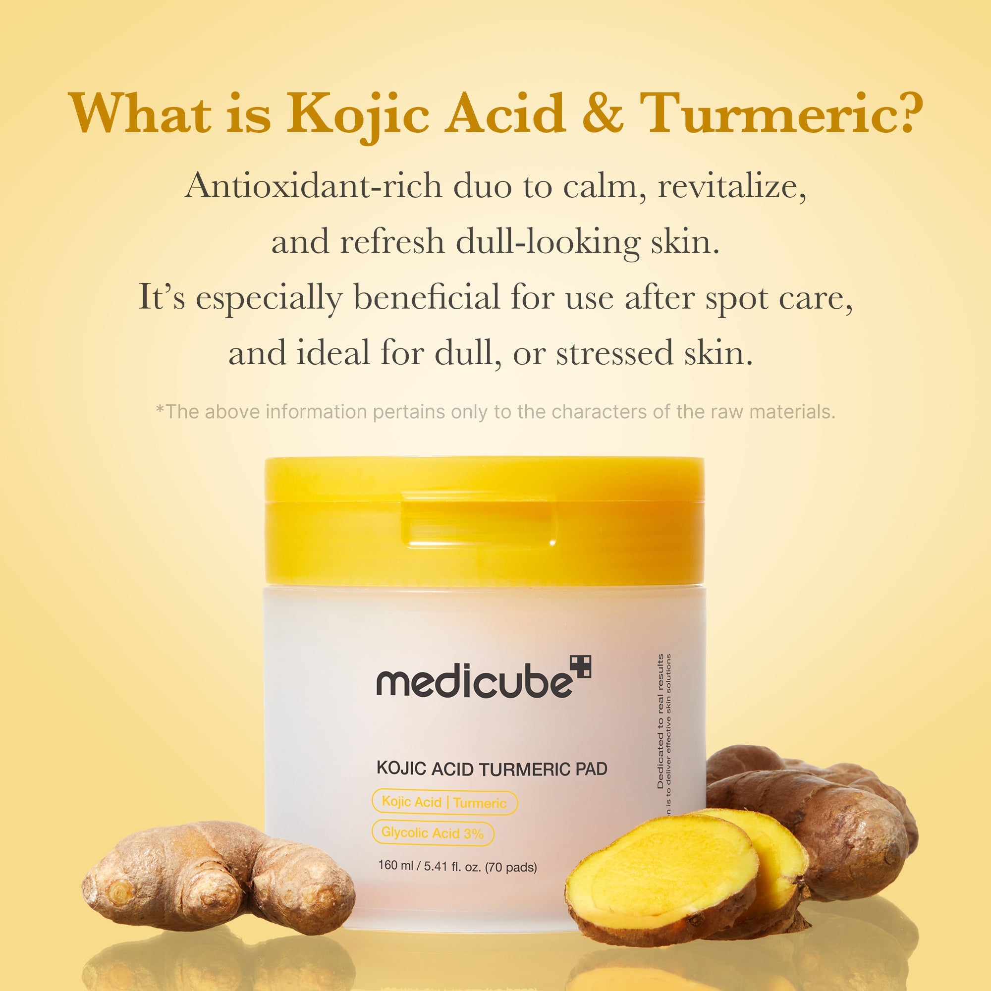 Kojic Acid Tumeric Toner Pad J8