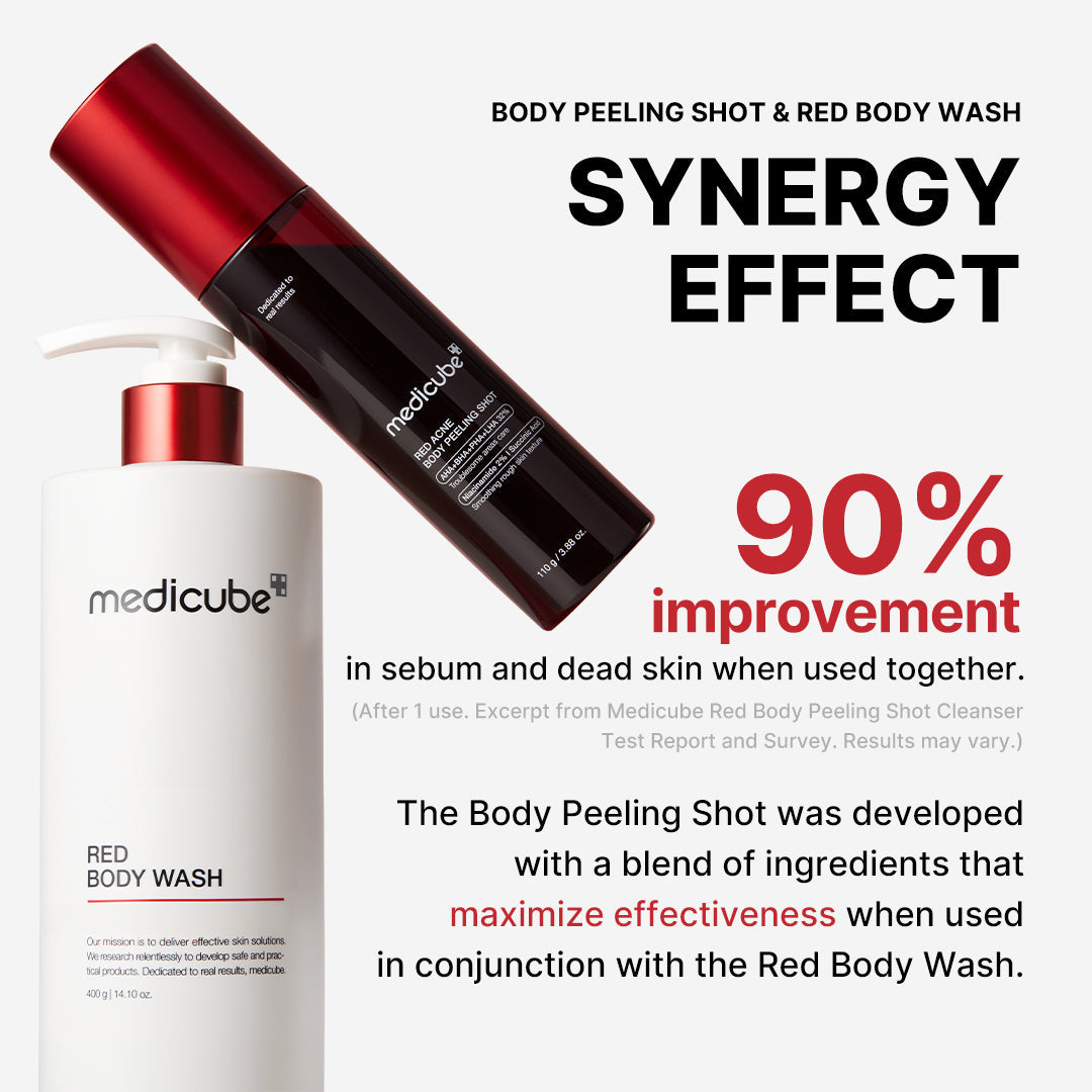 Red Body Peeling Shot Cleanser S9