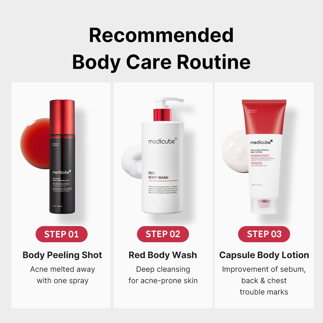 Red Body Peeling Shot Cleanser S9