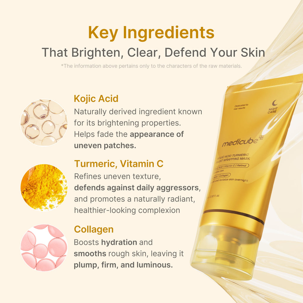 Kojic Acid Turmeric Overnight Wrapping Mask M6