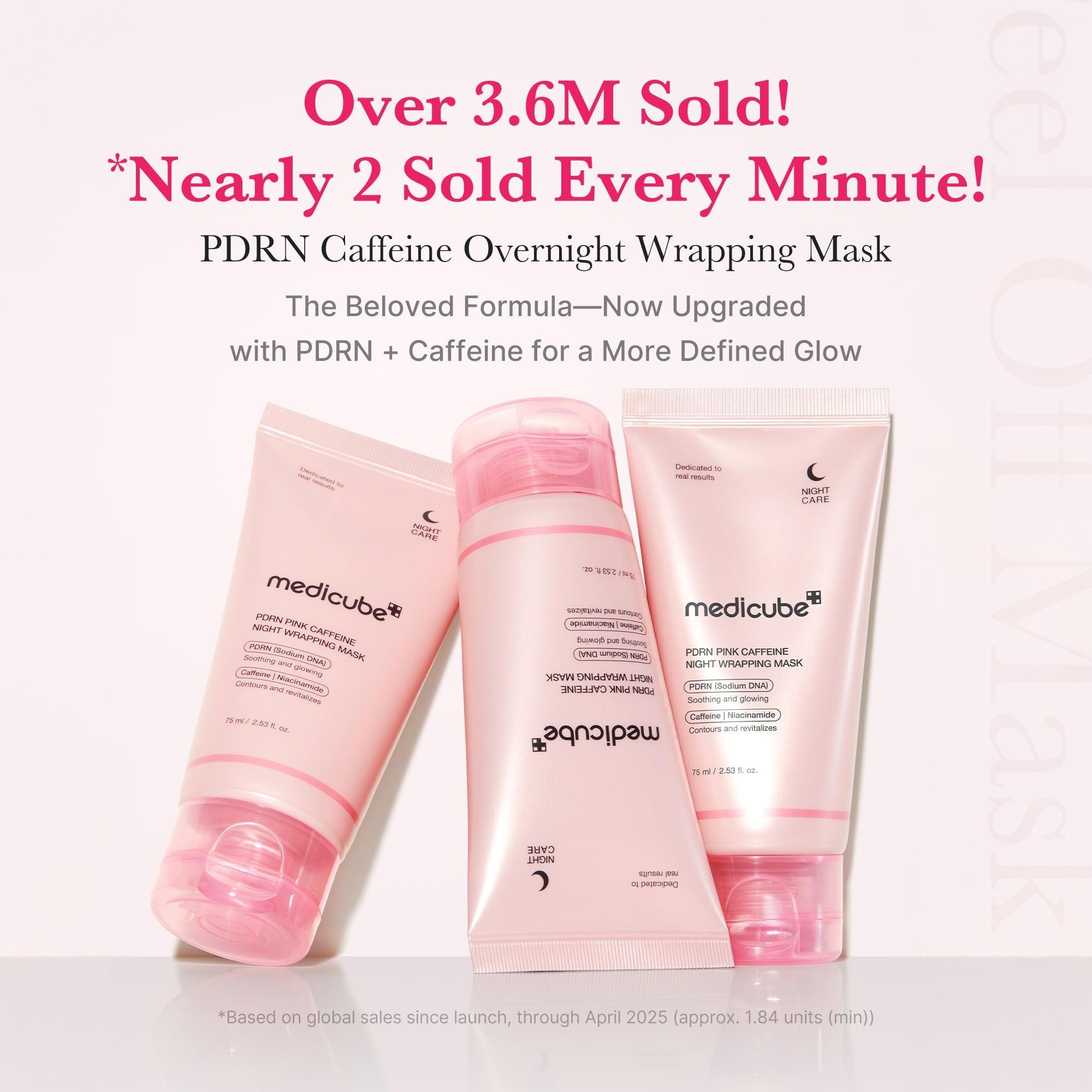 PDRN Pink Caffeine Overnight Wrapping Mask T9